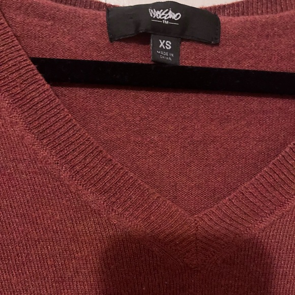Mossimo Supply Co. Brown V-Neck Sweater - Picture 2 of 2